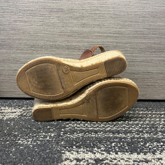 CREAM wedge sandal - Picture 4 of 4